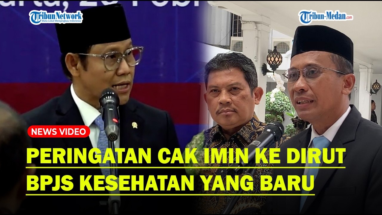 CAK IMIN Langsung Ingatkan Dirut BPJS Kesehatan yang Baru Sebut Jangan Buat Was-was