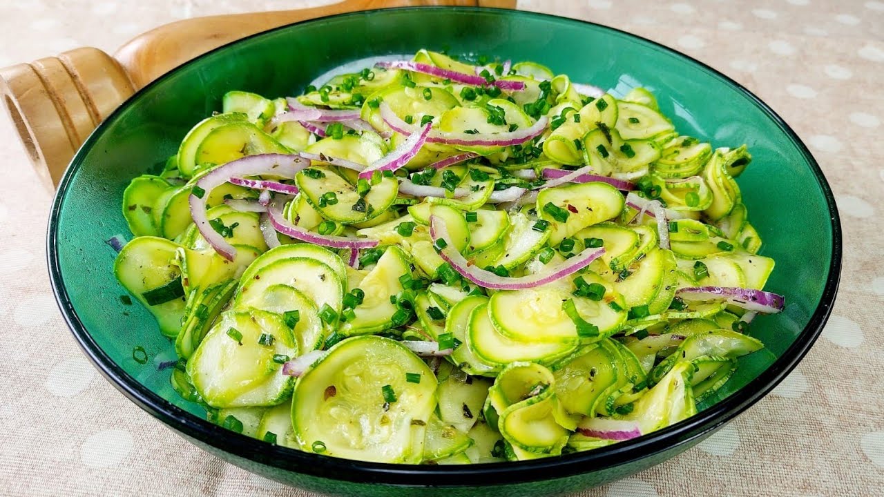 A MELHOR SALADA DE ABOBRINHA QUE VOCÊ VAI COMER!!