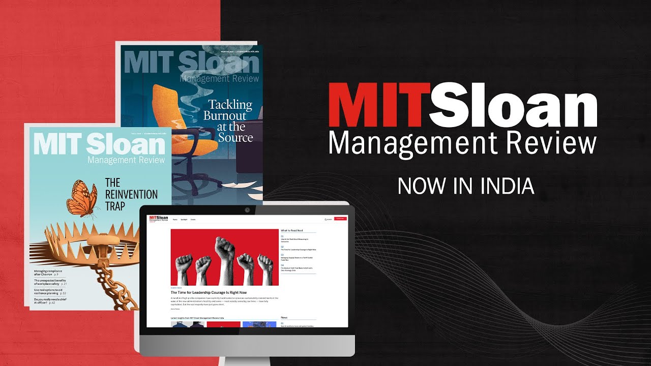 MIT Sloan Management Review Now in India