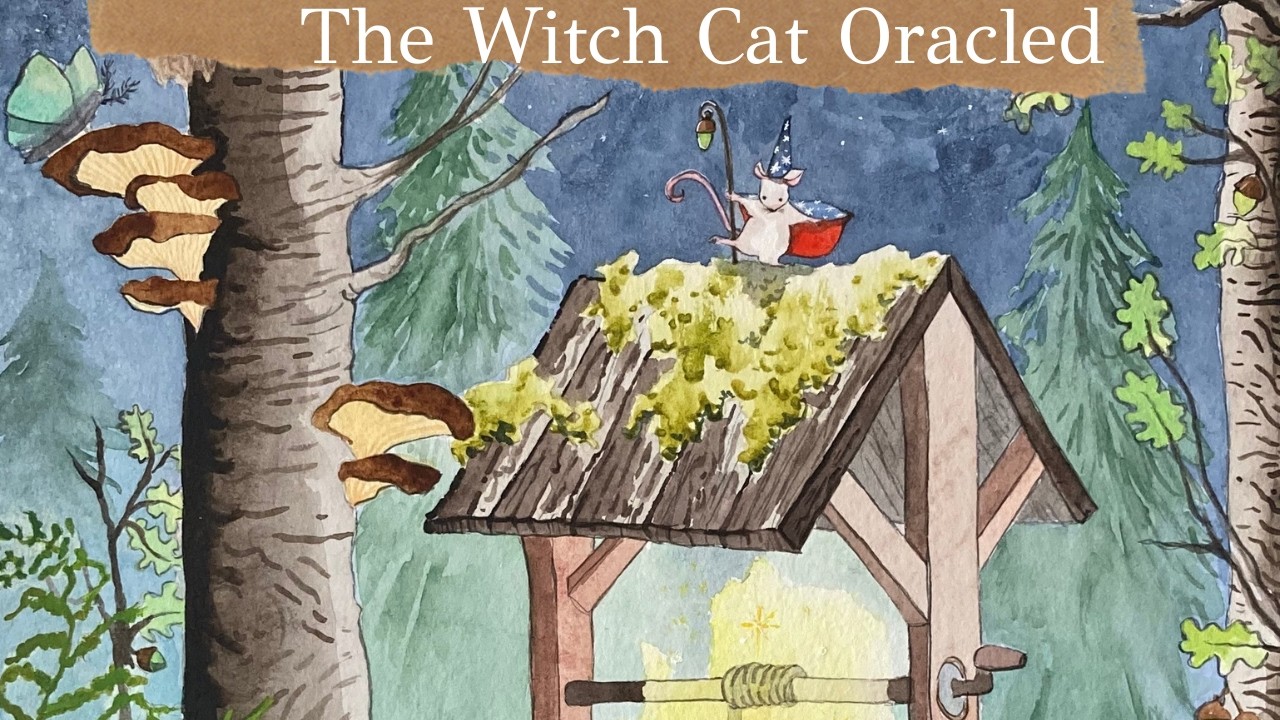Painting a Portal into the Witch Cat World 🌿✨ (Final Days on Kickstarter)