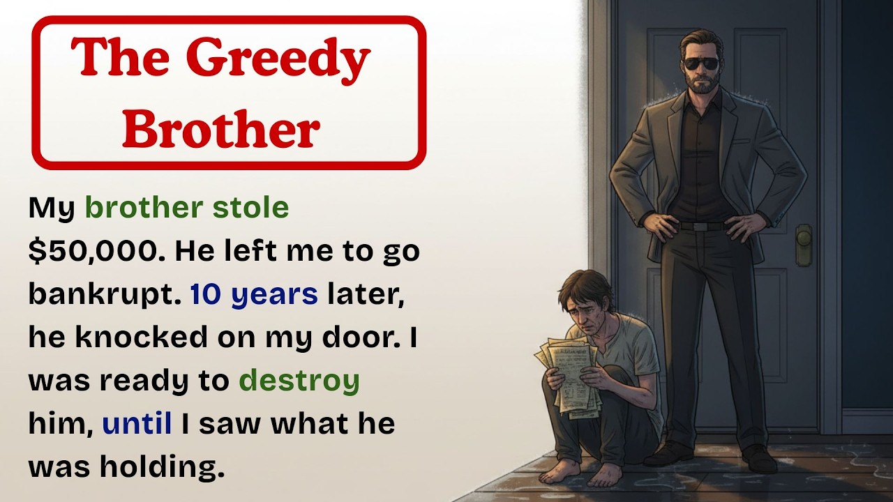 He Ruined My Life Now He’s At My Door | Learn English With Stories