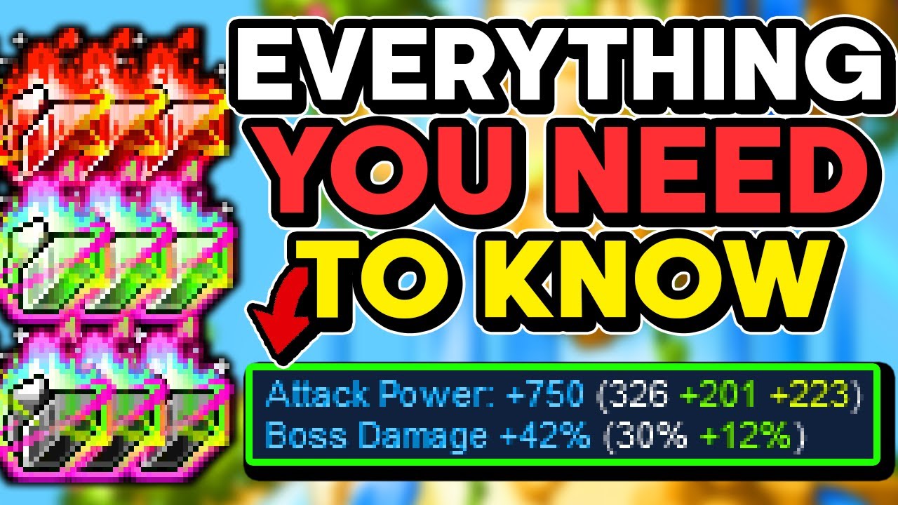 MapleStory Ultimate Best Flames Guide (рейтинг пламени, уровни пламени, удержание пламени) 2024