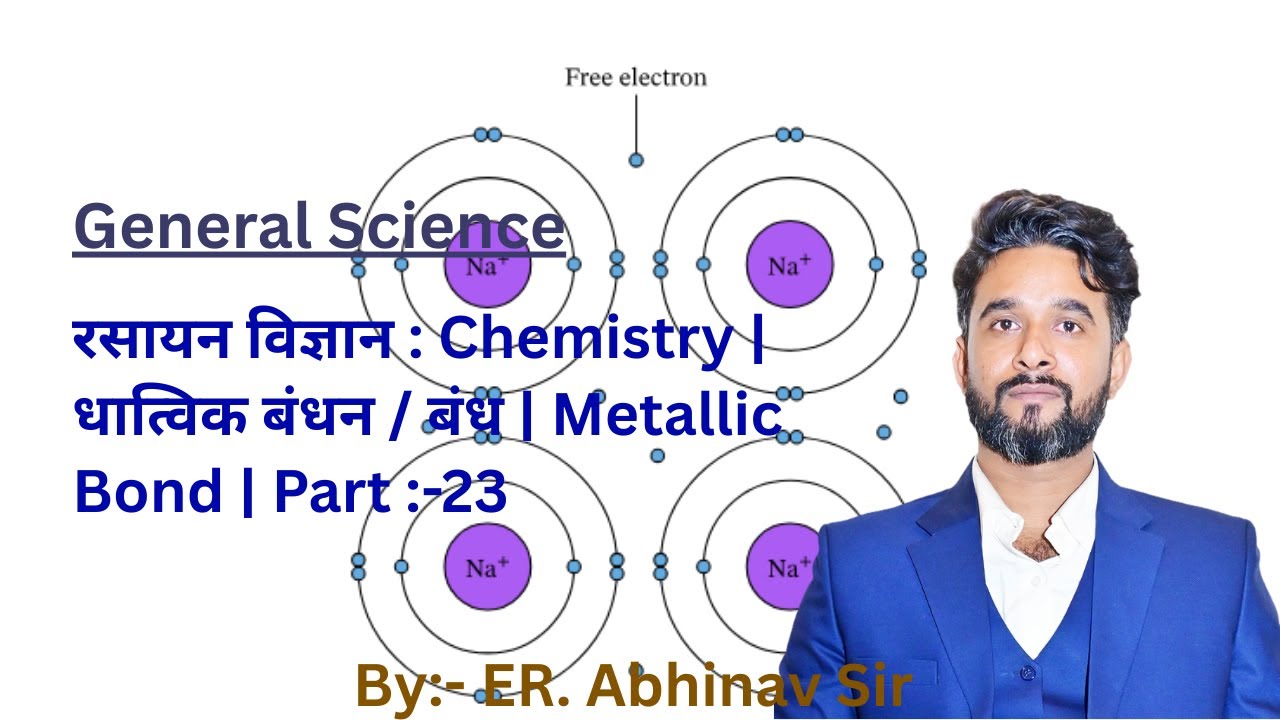 रसायन विज्ञान : Chemistry | धात्विक बंधन / बंध | Metallic Bond | Part :-23