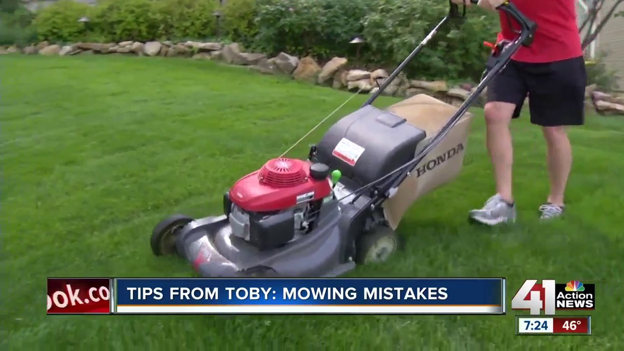Tips from Toby: mowing mistakes