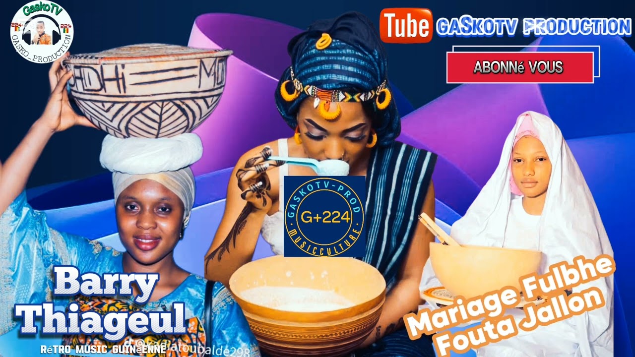 🎵Barry Thiageul Rétro musique Guinéenne Dewgal by GaskoTv Production