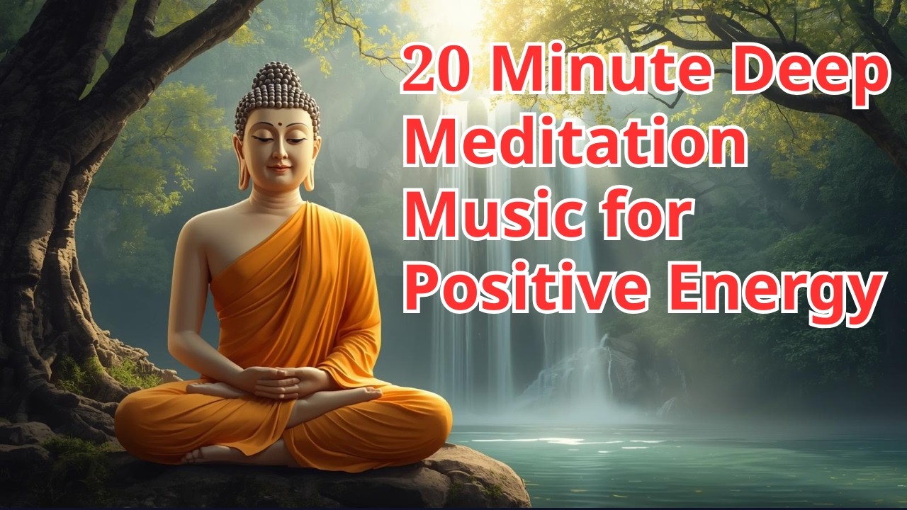 20 Minute Deep Meditation Music for Positive Energy • Relax Mind Body, Inner Peace