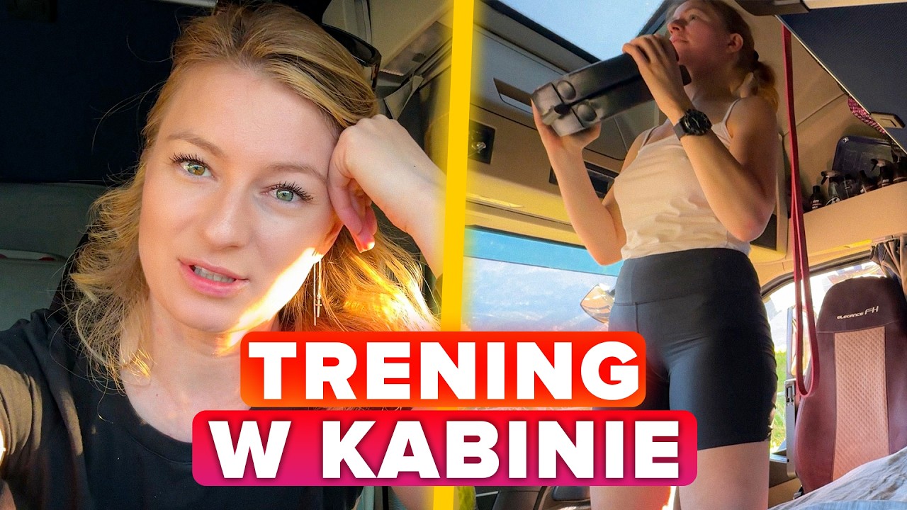 Robię TRENING w CIĘŻARÓWCE! I'm doing a TRENING in the Truck!