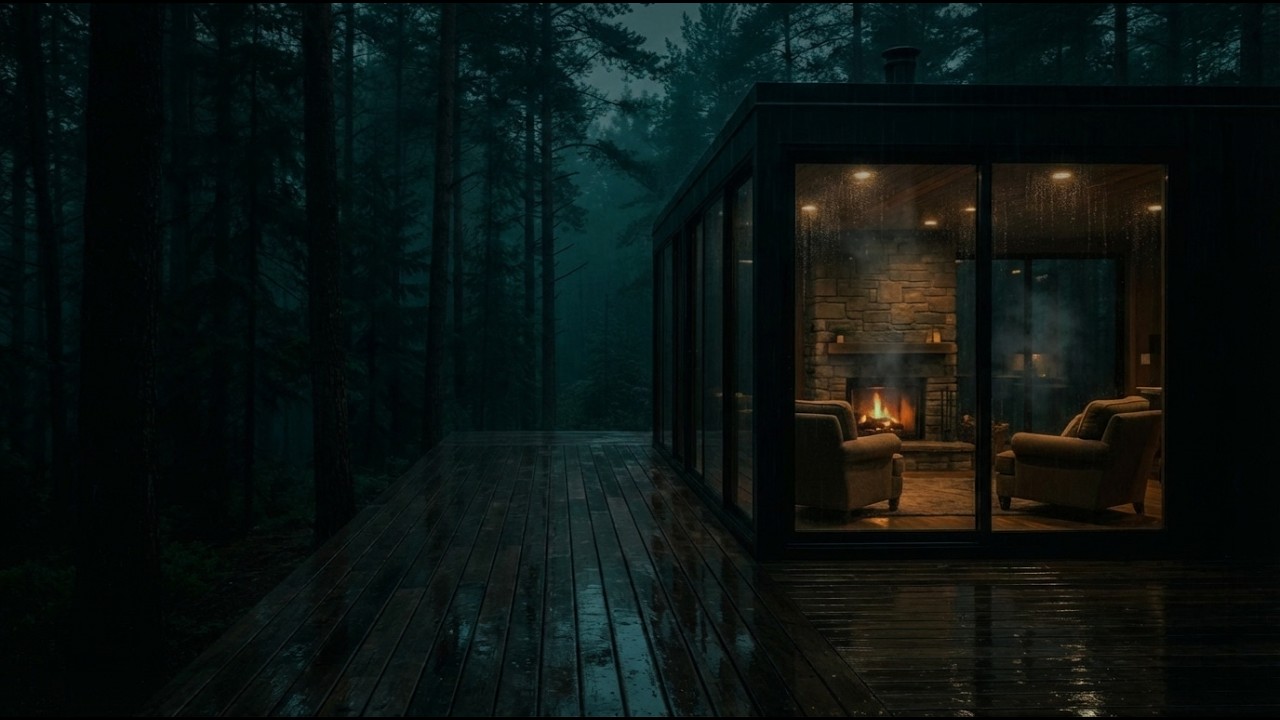 Rain for Insomnia 🌧️ Sleep Fast in a Cozy Cabin (3 HOURS)