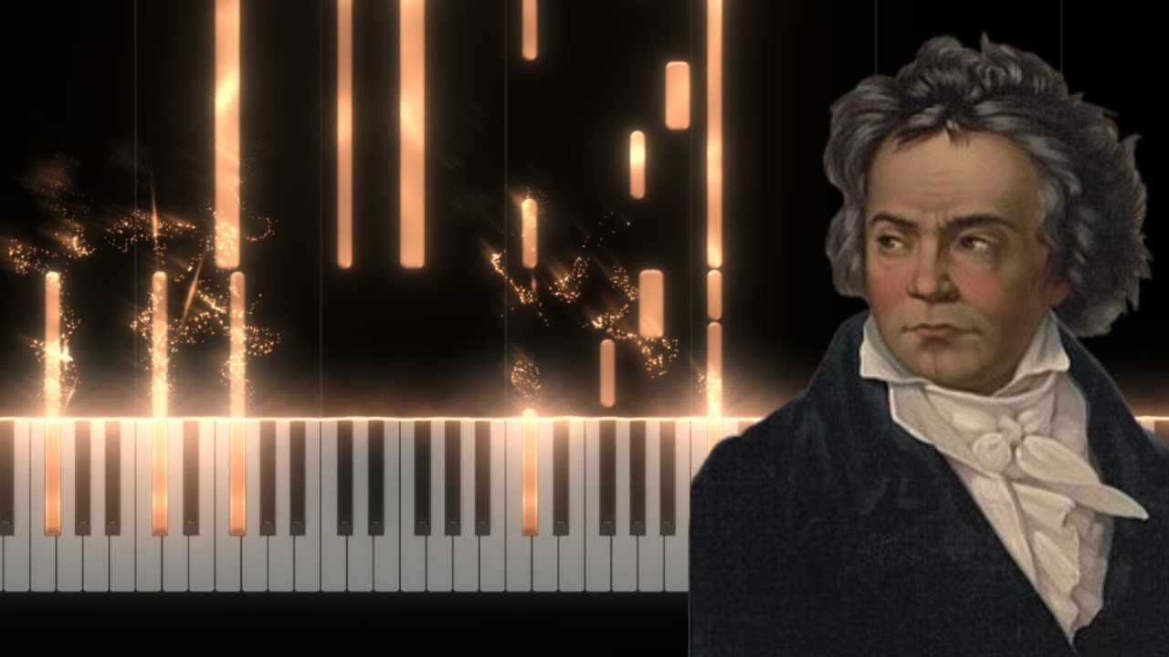 Beethoven - Moonlight Sonata 1st Movement (Freestyle piano)