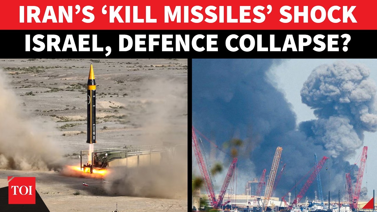 Iran Rains MIRV &lsquo;KILL MISSILES&rsquo; At Israel; New IRGC Tactic Puts IDF Defences Under Pressure | Watch