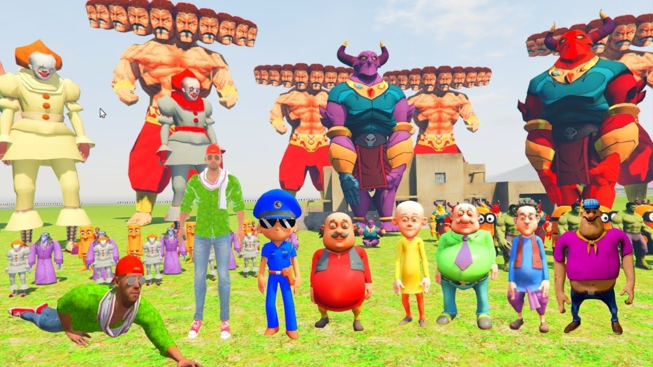 Indian theft aura simulator colourful little Singham happy birthday and hide and seek 