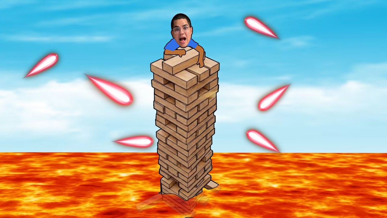 TENTE N&Atilde;O DEIXAR OS LASERS TE DERRUBAREM DA TORRE! (ROBLOX - PEW PEW BLOCKS)