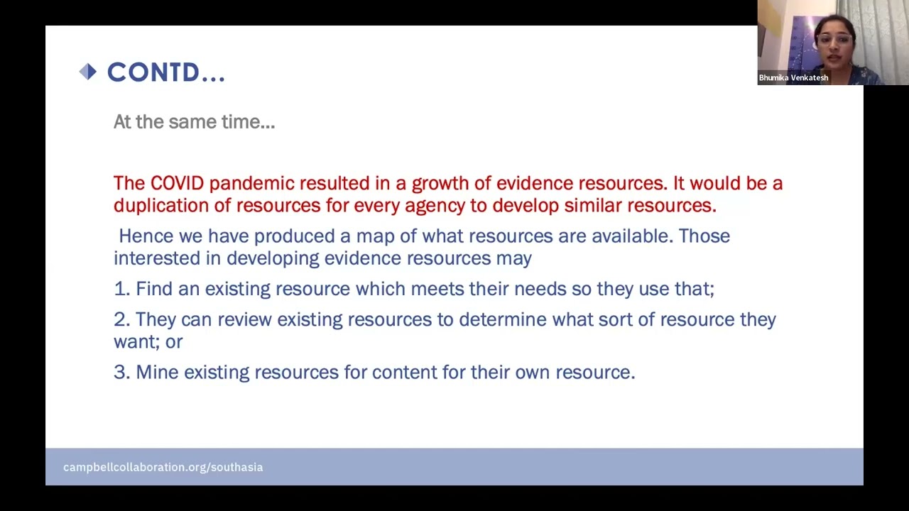 Evidence resources for pandemic response: An evidence and gap map