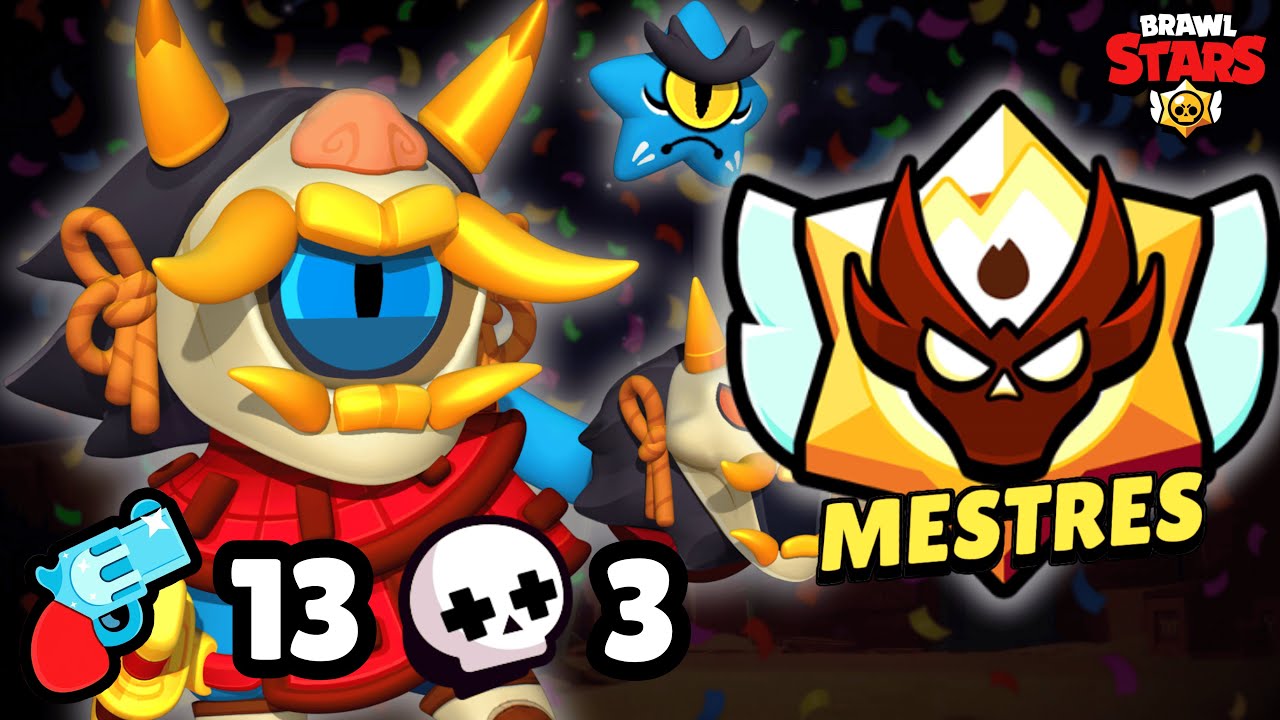 CARREGANDO ALEATÓRIOS NO MESTRE DA RANQUEADA DO BRAWL STARS