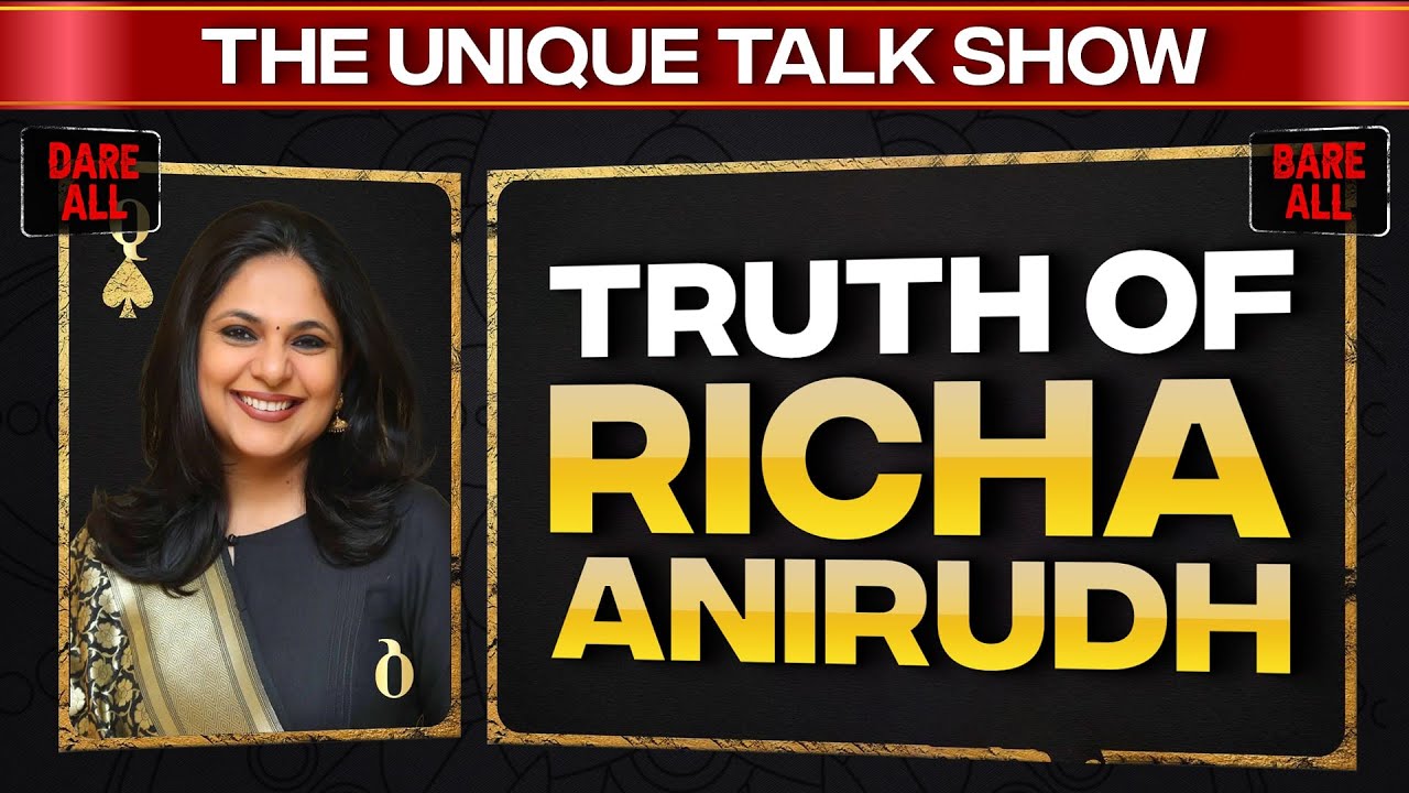 Life of Richa Anirudh | राजदीप सरदेसाई के बारे में ये क्या कह दिया | Dr Ujjwal Patni