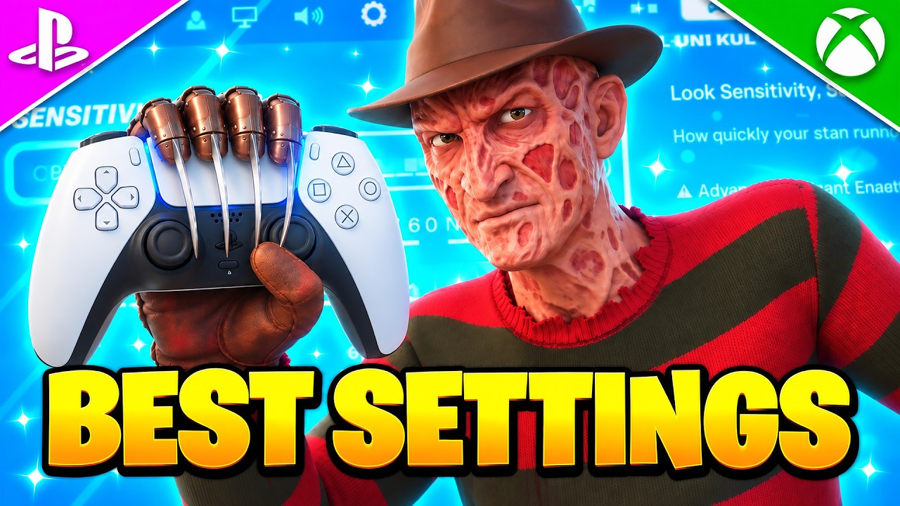 ЛУЧШИЕ новые настройки контроллера + чувствительность в Fortnite (Гайд)