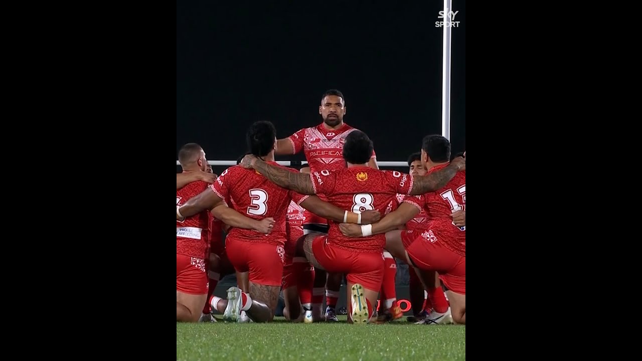 Sipi Tau v Haka 💣 #SkySportNZ #PacificChampionships