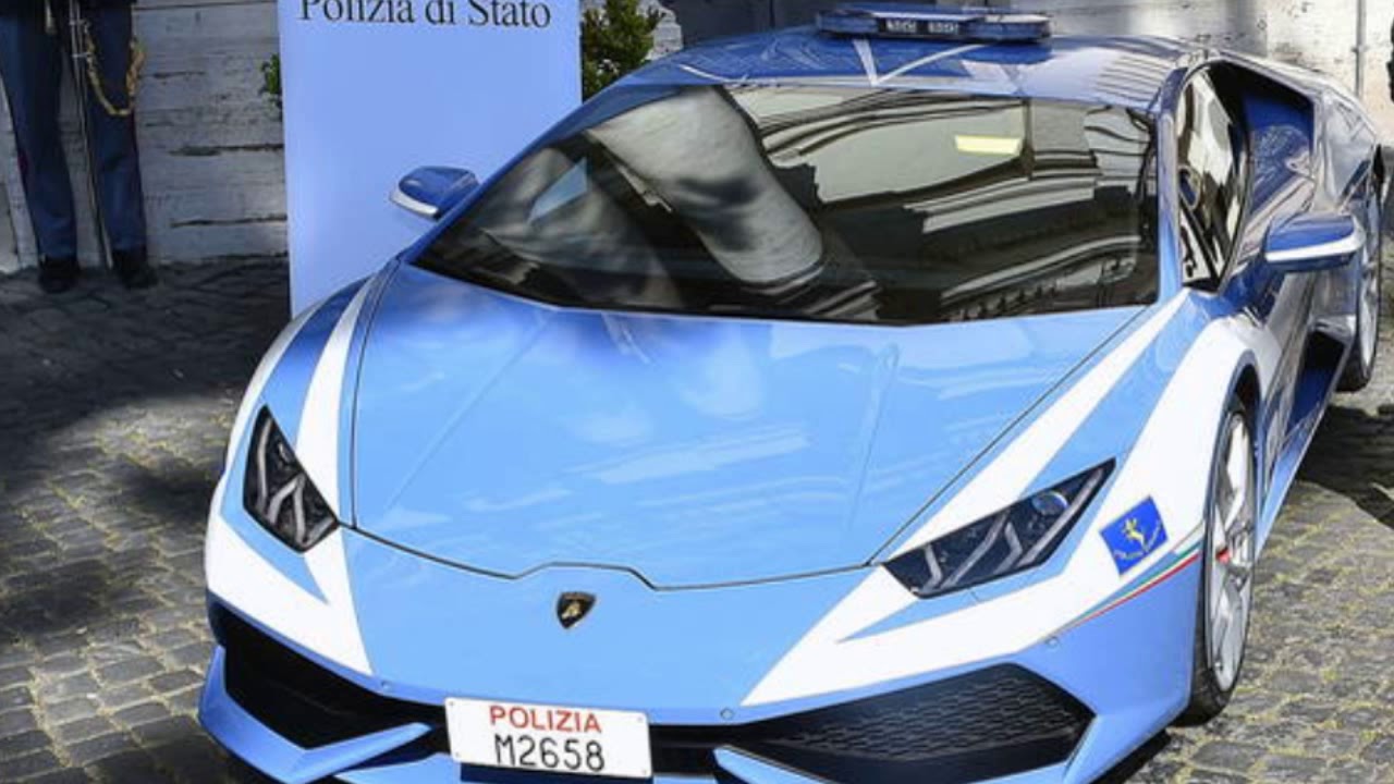 Suono sirena polizia Italy