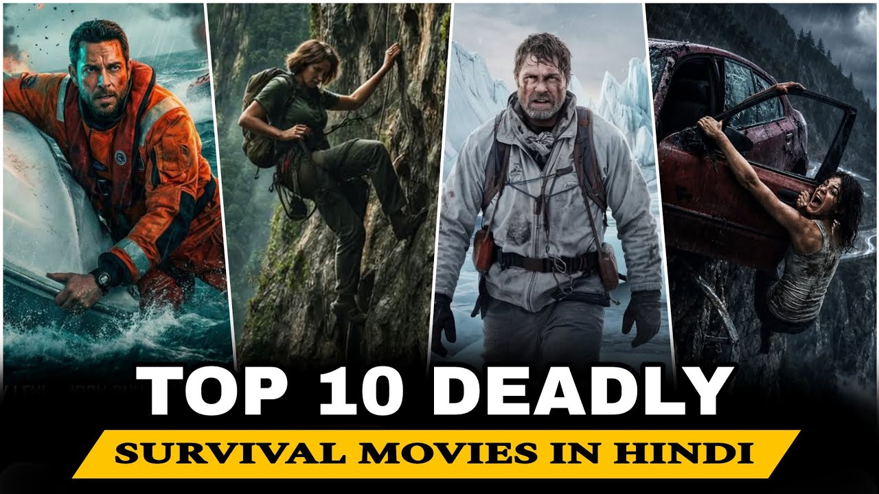 Top 10 Best Survival Movies | New Survival Movies | Netflix & Prime Video |