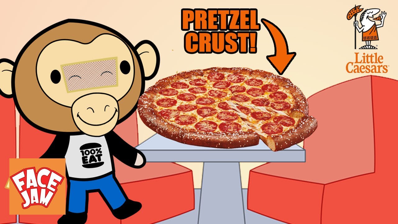Little Caesars Pretzel Crust Pizza | Face Jam