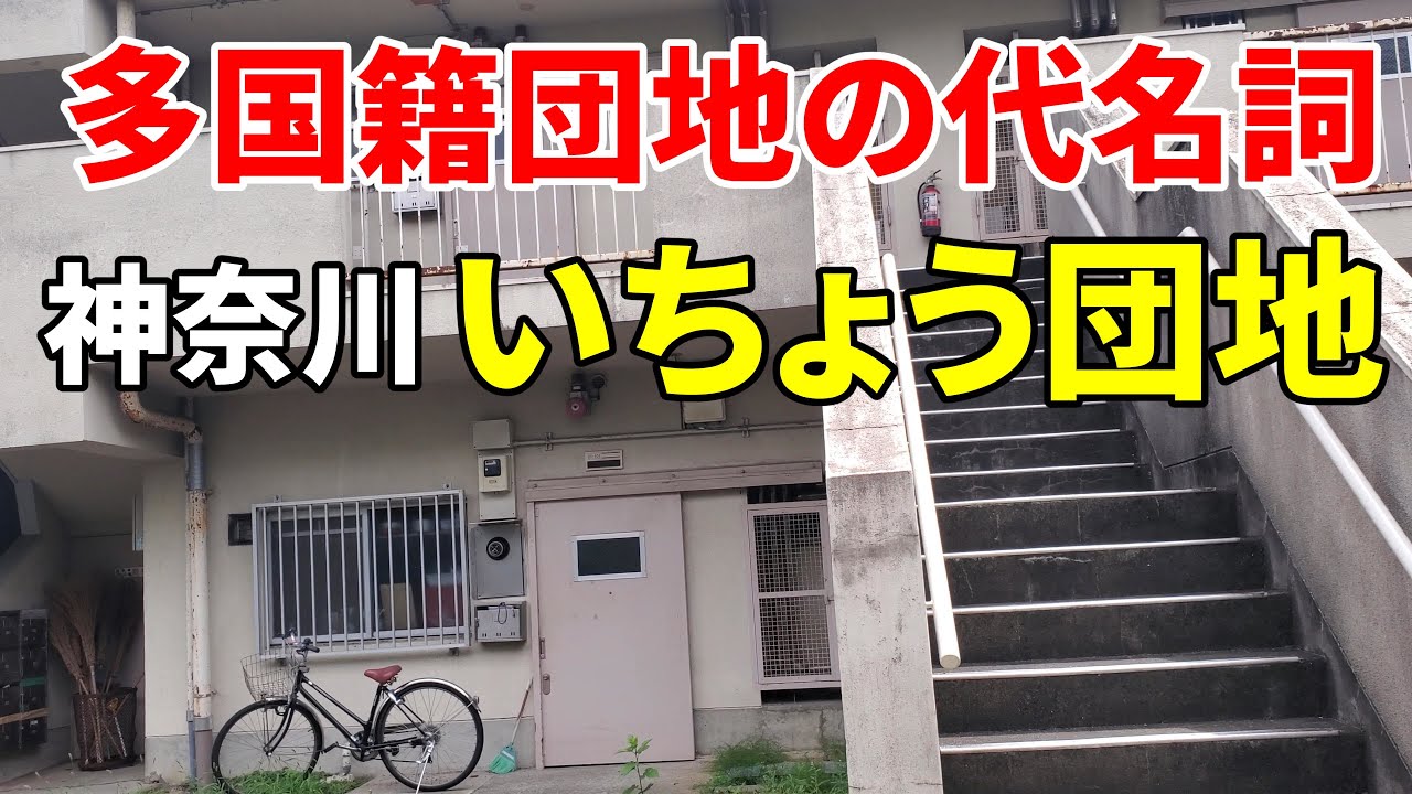 【多国籍団地の代名詞】神奈川 いちょう団地 Kanagawa Icho multinational housing complex