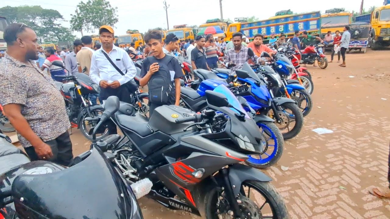 সেকেন্ড হ্যান্ড মোটরসাইকেল হাট আপডেট Alamdanga motorcycle hat update 