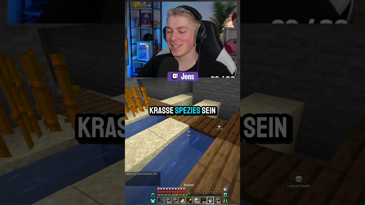 Warum sind Menschen so schwach? #livestream #minecraft #mojang #java #bedrock #streamhighlights