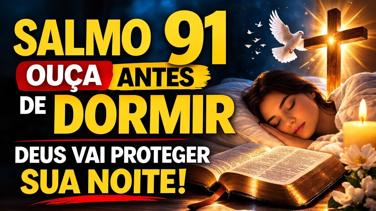 SALMO 91 — OUÇA ESTA ORAÇÃO ANTES DE DORMIR E VEJA O QUE DEUS FAZ #Salmo91 #oracao #OracaoDaNoite
