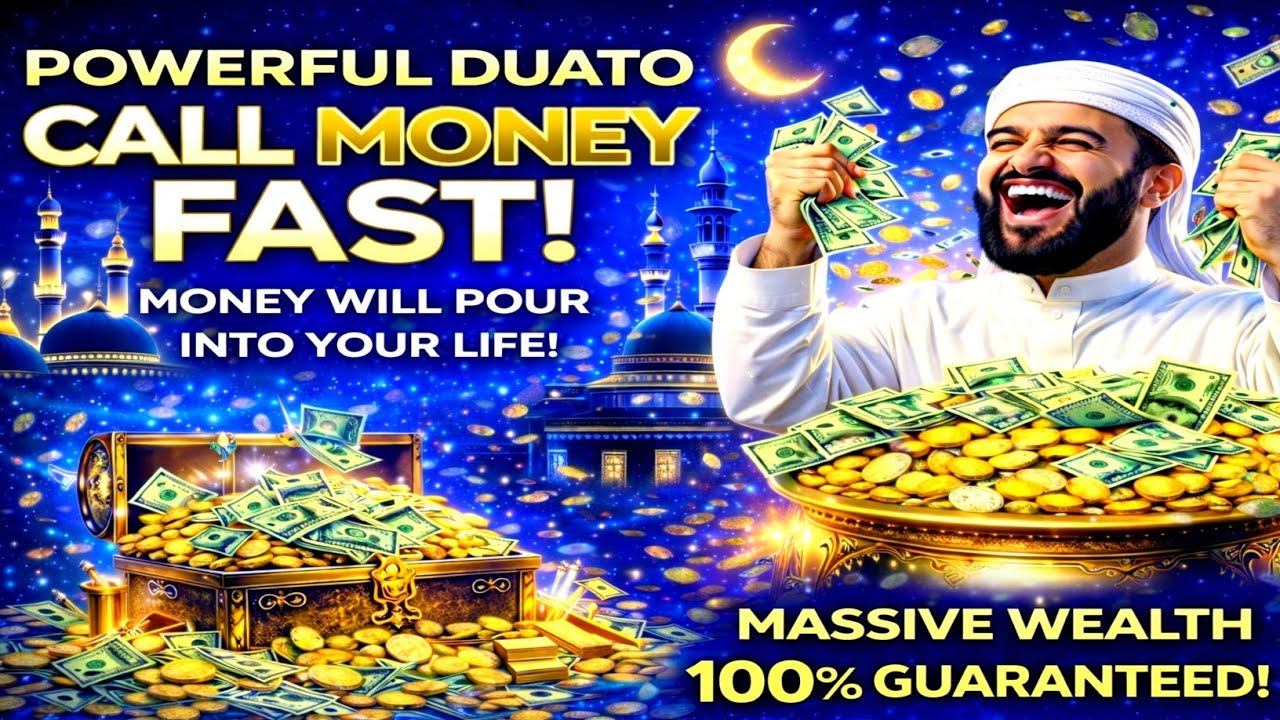 100% GUARANTEED !! YOU WILL RECEIVE A BIG AMOUNT OF MONEY, DUA FOR MONEY IMMEDIATELY, DUA FOR RIZQ