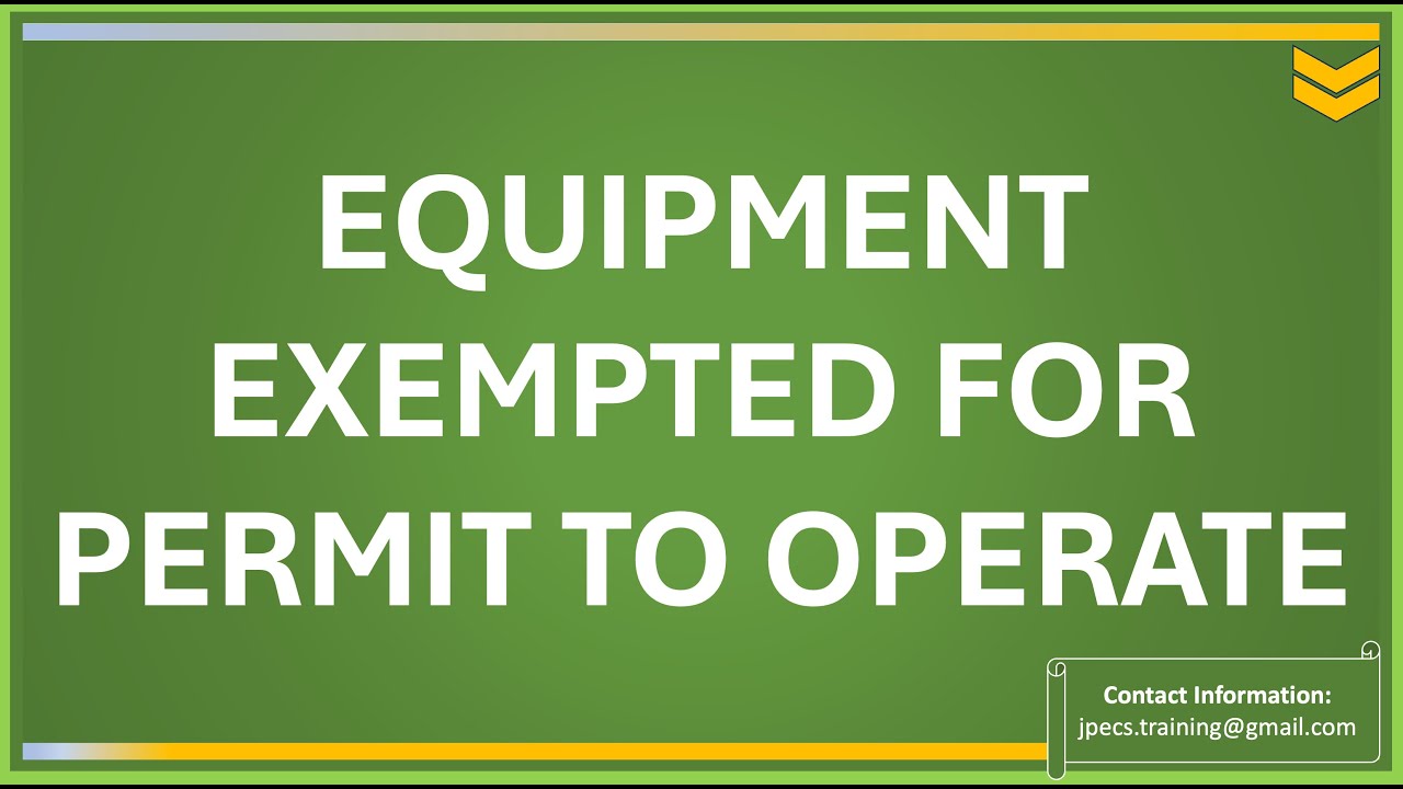 Guidelines on the Issuance of Permit to Operate of APSI through OPMS EMB MC 2020-17