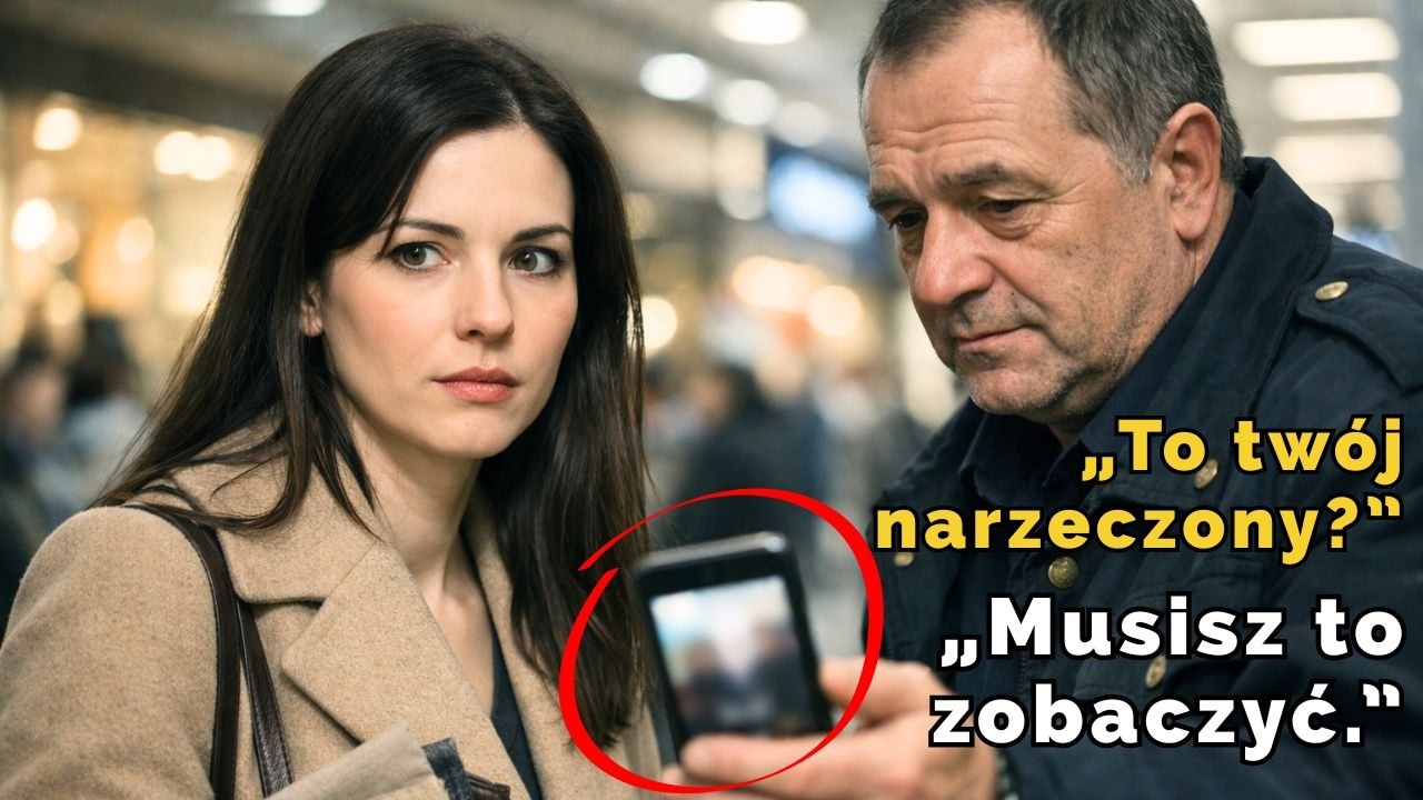 „To twój narzeczony?” zapytał ochroniarz. Potem szepnął: „Musisz to zobaczyć.”
