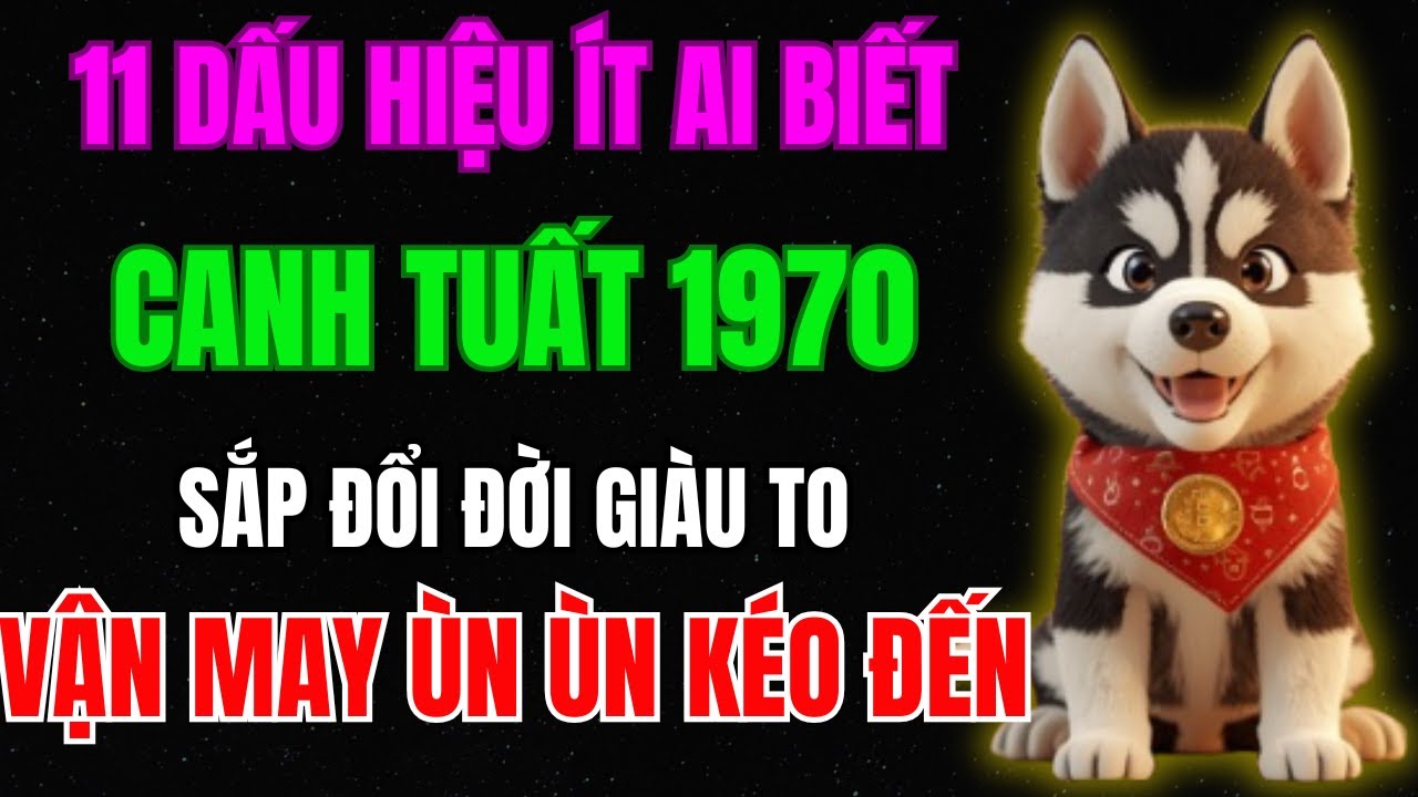 Ông Trời Báo Lộc Canh Tuất 1970 Sắp Đổi Đời Giàu To, Vận May Ùn Ùn Kéo Đến Nếu Có Dấu Hiệu Này