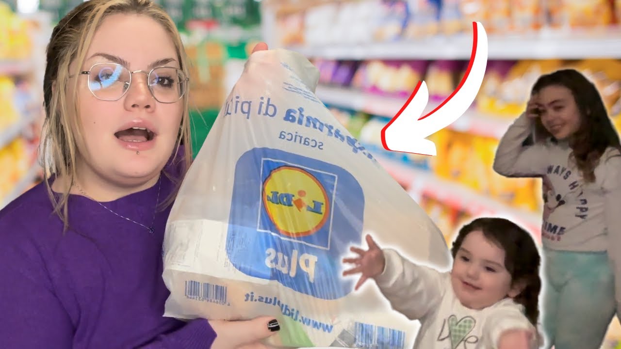 SPESA ALLA LIDL CON LARA E ZOE !  / chiara paradisi