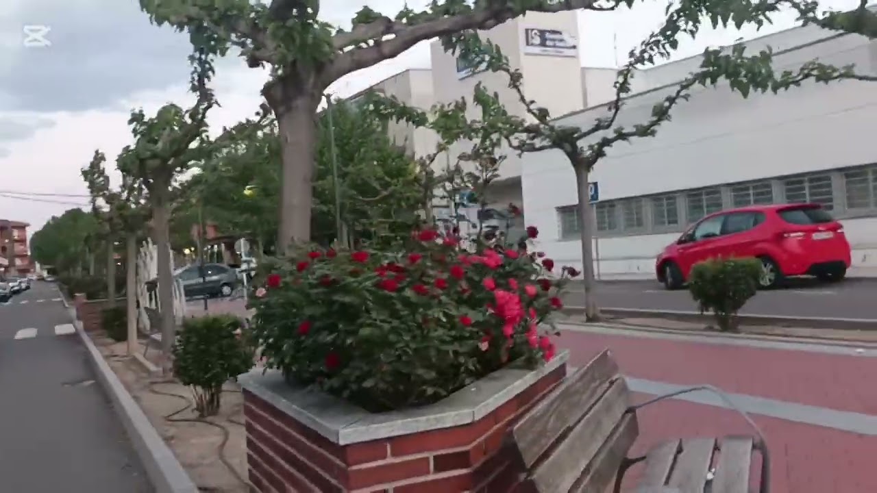 # recorrí el pueblo de Fuensalida de la comunidad de Toledo.