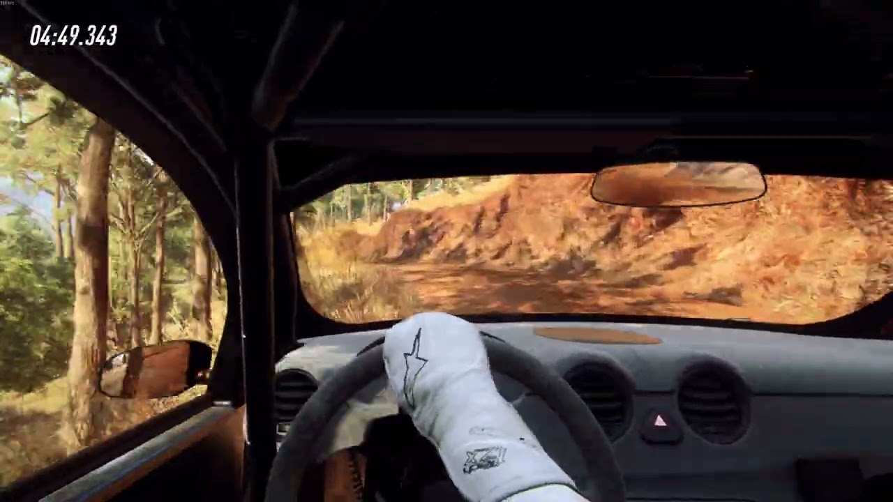 Dirt Rally 2.0 / Mount Kaye Pass / Opel Adam R2 / attempt 5 / cockpit view