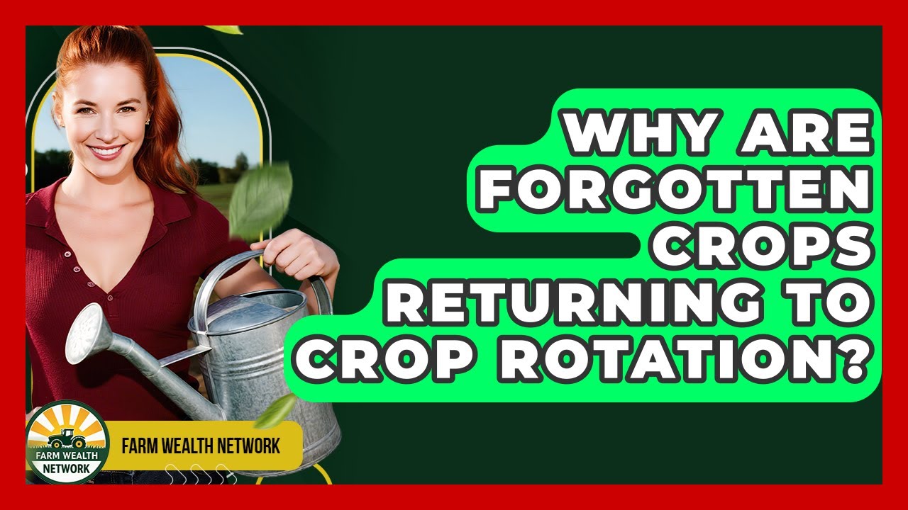 Why Are Forgotten Crops Returning To Crop Rotation? - Farm Wealth Network