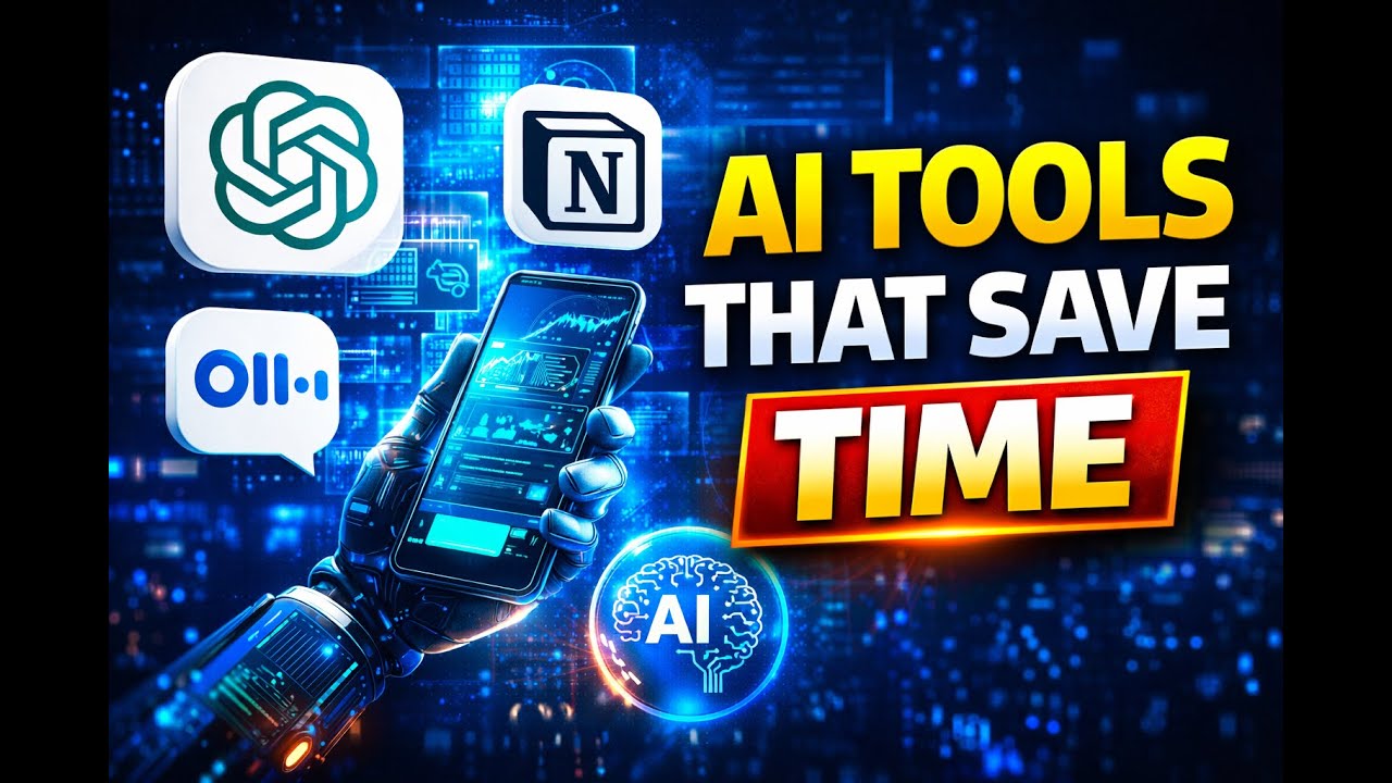 AI Tools That Save Time – Work Smarter With These Productivity AI Tools