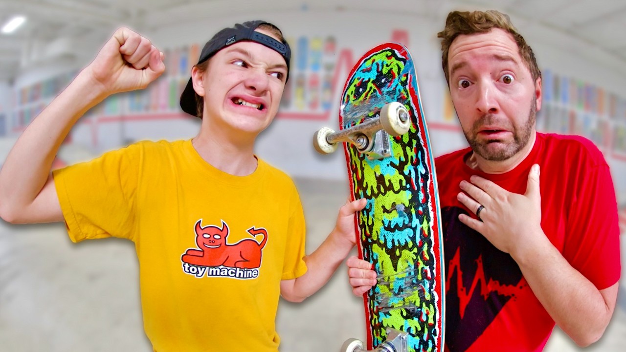 Father VS Son REAL GAME OF SKATE