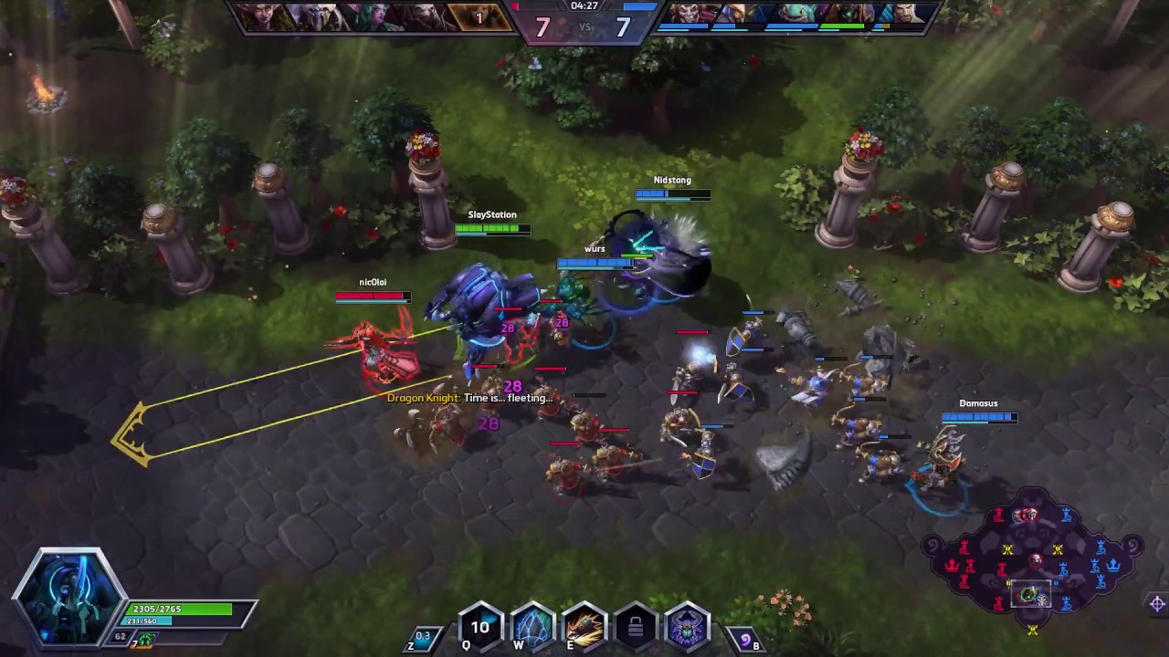HOTS Team League - Qualification Match as Anub