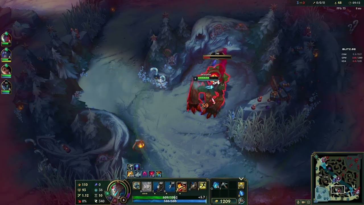 Wukong vs Shaco JUNGLA Pesima partida pero se gana SAMIRA HIPER CARRRY