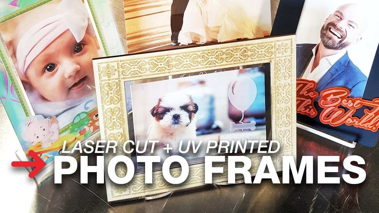 Laser Cut Photo Frames | Custom Picture Frames | Speedy 400