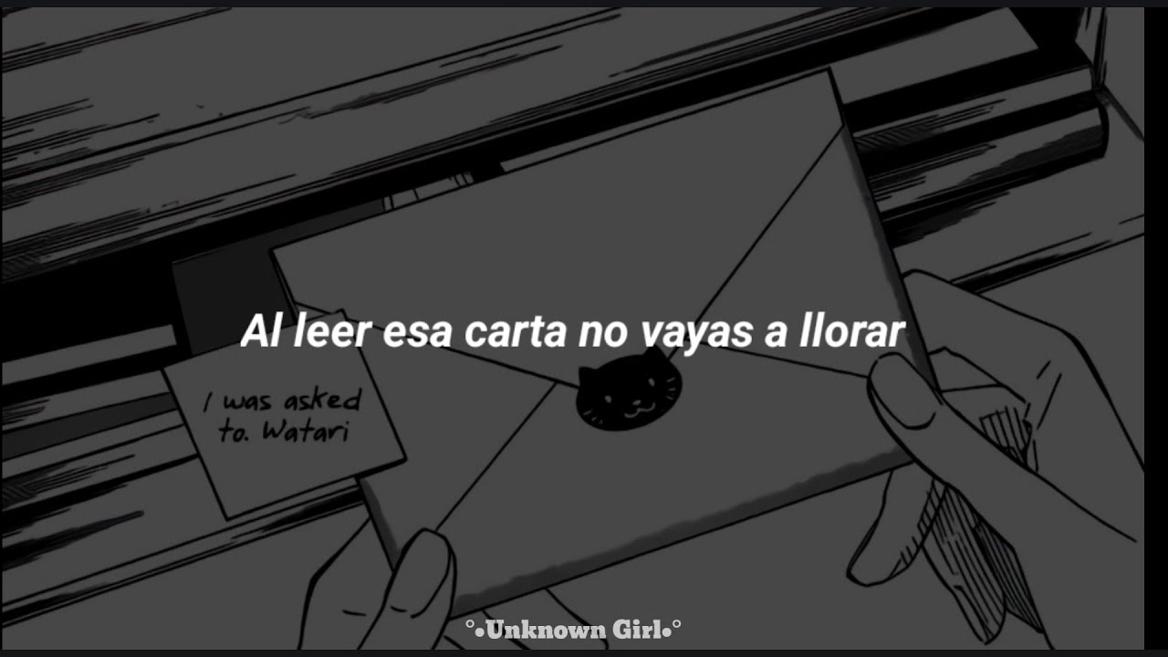 💌En mi escritorio; Sensaci&oacute;n Latina (Letra)