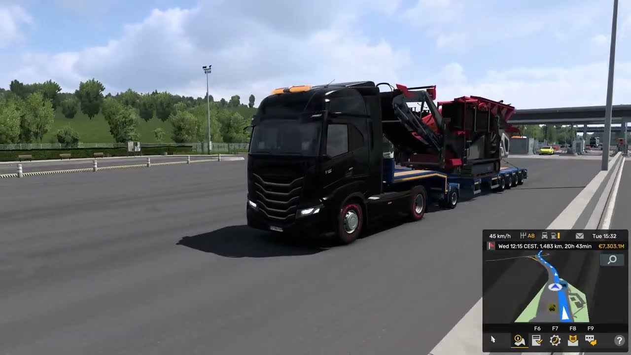 ETS2 | Iveco S-Way Job Progress 🚛 Mobile Screener France ➝ Poland | 1700KM