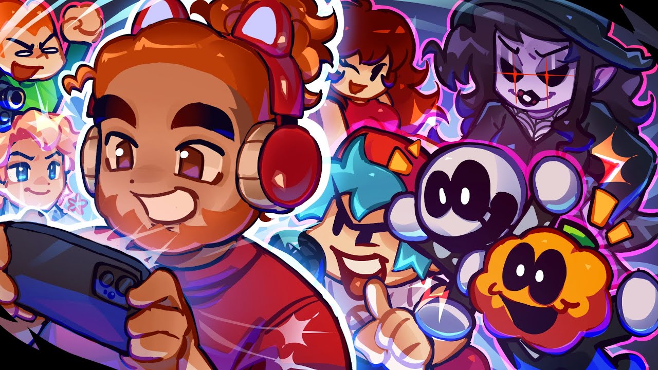 FNF MOBILE IS INSANE! (Friday Night Funkin' Mobile Showcase + Spooky Mix V2 and Sky Reborn Mods)