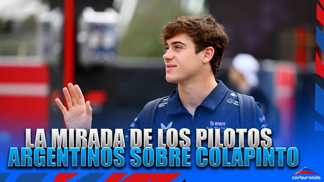 Rossi, Montenegro y García opinaron del presente de Colapinto en la F1