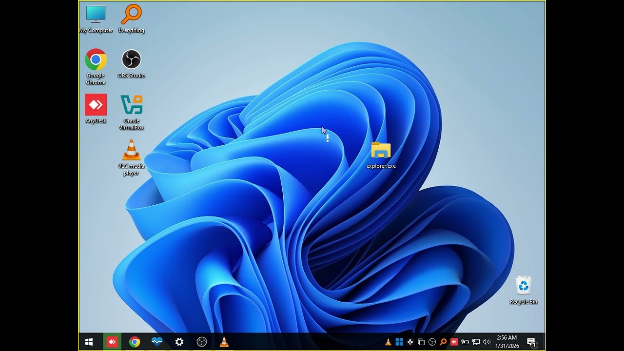 recording on chat uses vm  anydesk