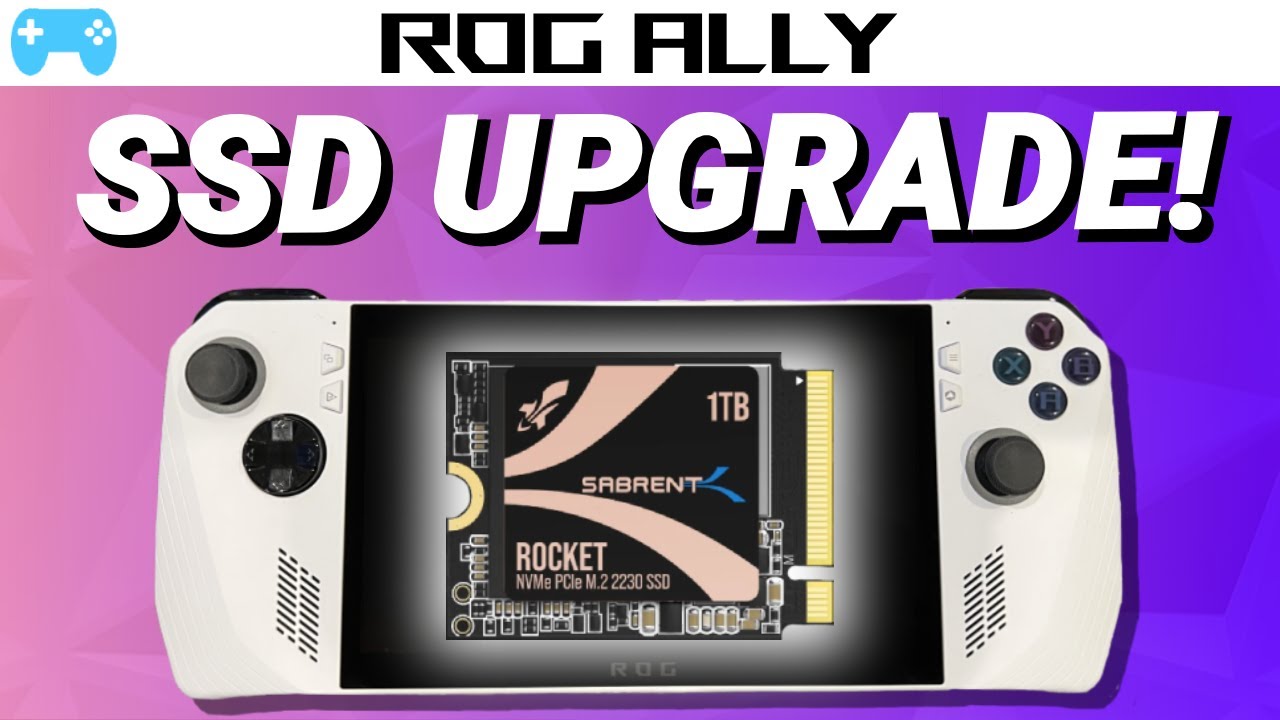 Обновление SSD-накопителя ROG ALLY! Полное руководство: 1 ТБ или 2 ТБ. Все шаги от начала до конца.