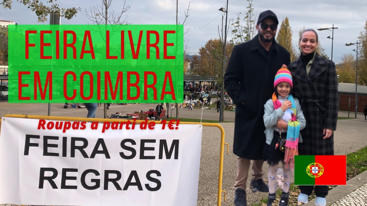 Compras de roupas na feira por 1€ 🇵🇹. #portugal #coimbra #feirasemregras