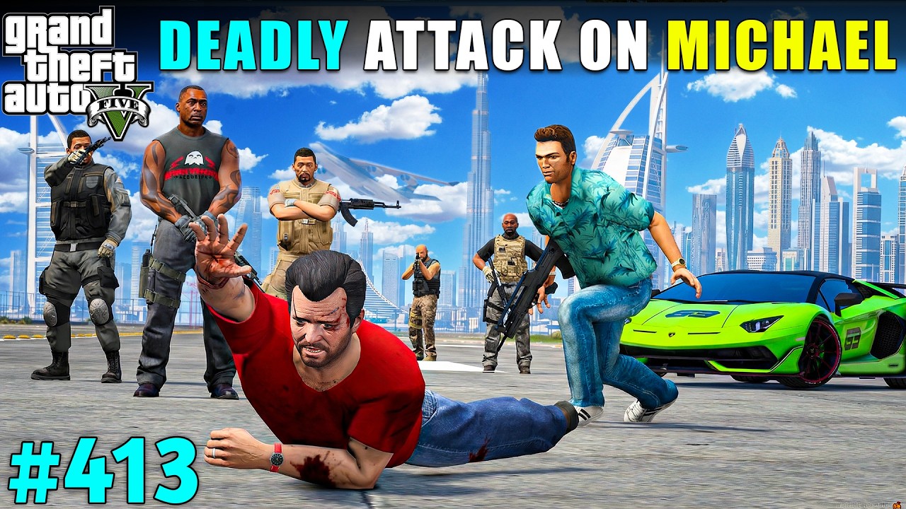 MICHAEL GETS HIS REVENGE FROM TOMMY VERCETTI | GTA V GAMEPLAY #413 | GTA 5