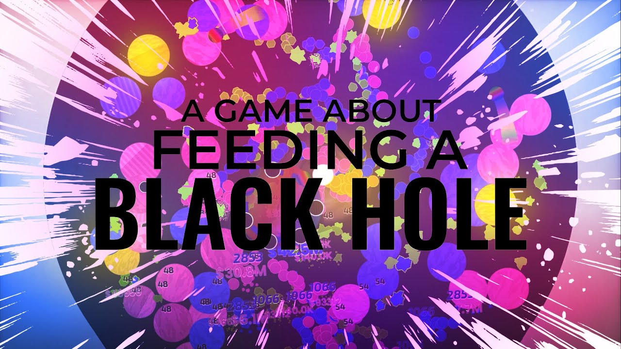 FEEDING THE BLACK HOLE DELICIOUS PLANETS! - A GAME ABOUT FEEDING A BLACK HOLE